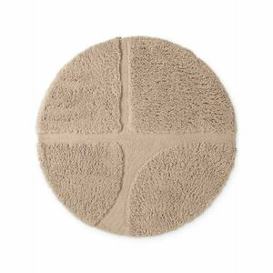 Beżowy okrągły dywan tkany ręcznie ø 160 cm Lambeth Jasper – Ted Baker obraz