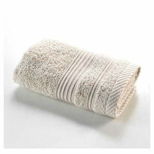 Beżowy bawełniany ręcznik frotte 30x50 cm Tendresse – douceur d'intérieur obraz