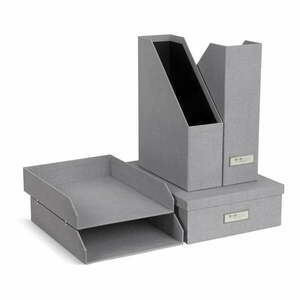 Kartonowe organizery na dokumenty zestaw 5 szt. Holger – Bigso Box of Sweden obraz