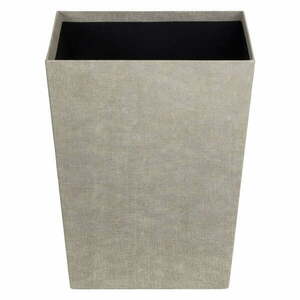 Beżowy biurowy kosz na śmieci Sofia Canvas Paper Laminate – Bigso obraz