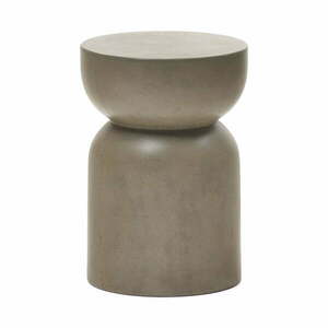 Okrągły stolik ogrodowy betonowy ø 32 cm Garbet – Kave Home obraz