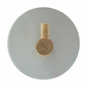 Bambusowe haczyki zestaw 2 szt. w matowym białym kolorze bez wiercenia Fixeo – douceur d'intérieur obraz