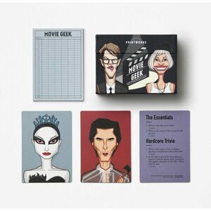 Gra towarzyska Trivia game Movie geek – Printworks obraz