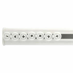 Biały drążek na zasłonę prysznicową 75 - 125 cm Surprise – Spirella obraz