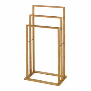 Bambusowy stojak na ręczniki – Casa Selección obraz