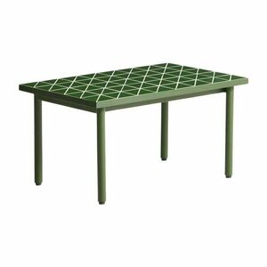 Stolik ogrodowy z ceramicznym blatem 51x81 cm Maurina – Kave Home obraz