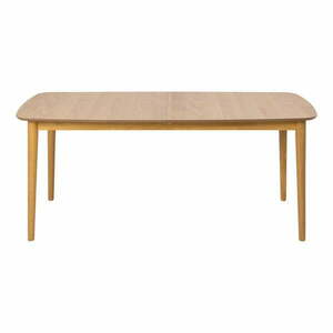 Rozkładany stół z blatem w dekorze dębu 180x90 cm Montreux – Actona obraz