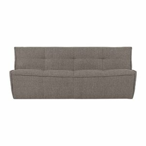 Brązowa sofa z materiału bouclé 204 cm Cluster – vtwonen obraz