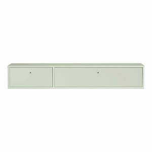 Miętowa szafka pod TV 136x22x32, 5 cm Mistral – Hammel Furniture obraz