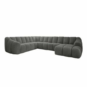 Szary narożnik (lewostronny/w kształcie litery U) Shell – Miuform obraz