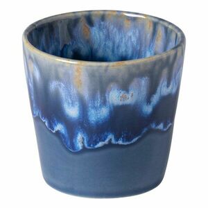 Biała/niebieska kamionkowa filiżanka 210 ml Grespresso – Costa Nova obraz