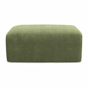 Zielony podnóżek z tkaniny szenilowej Kona – Makamii obraz