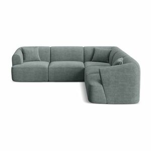 Ciemnoszary sztruksowy narożnik Campi – Cosmopolitan Design obraz