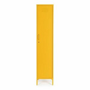 Żółta metalowa szafka z zamkiem 38x185x46 cm Cambridge – Yes Everyday obraz