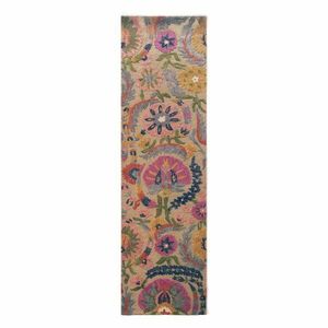 Wełniany chodnik tkany ręcznie 80x300 cm Amira Floral – Flair Rugs obraz