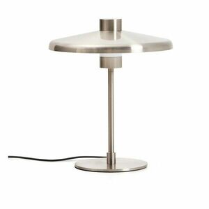 Lampa stołowa w kolorze srebra z metalowym kloszem (wysokość 32, 5 cm) Nuvira – Kave Home obraz