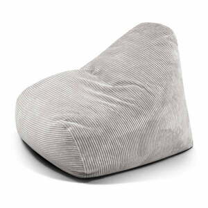 Jasnoszary sztruksowy worek do siedzenia Snug 100 – SLOWDOWN obraz