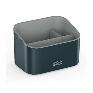 Ciemnoszary plastikowy stojak na akcesoria do mycia naczyń SinkStore – Joseph Joseph obraz