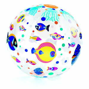 Piłka dmuchana dla dzieci Djeco Rybki obraz