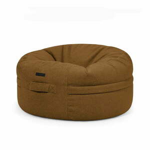 Brązowy worek do siedzenia z materiału bouclé Roll 105 – SLOWDOWN obraz