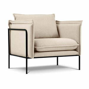 Beżowy fotel Interieurs 86 Andrea obraz