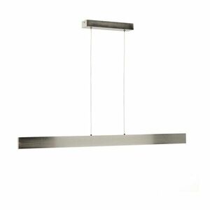 Lampa wisząca LED w kolorze srebra z metalowym kloszem Boadella – Kave Home obraz