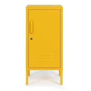 Żółta metalowa szafka z zamkiem 35x76x40 cm Cambridge – Yes Everyday obraz