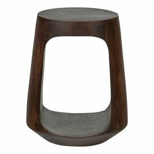 Okrągły stolik z litego drewna mango ø 33 cm Bayo – WOOOD obraz