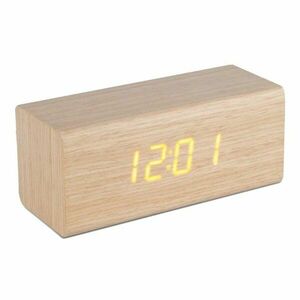 Cyfrowy budzik stołowy Timber – Balvi obraz