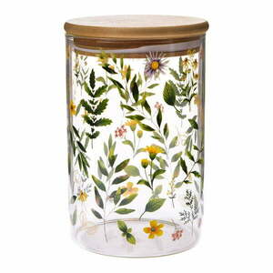 Szklany pojemnik na żywność Wildflowers – Dakls obraz