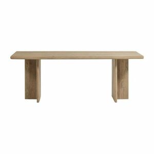 Stół z litego drewna mango 90x180 cm Ato – WOOOD obraz