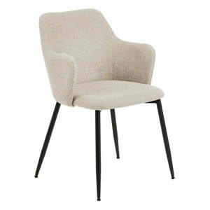 Kremowe tapicerowane fotele jadalniane zestaw 2 szt. Ilsa – Actona obraz