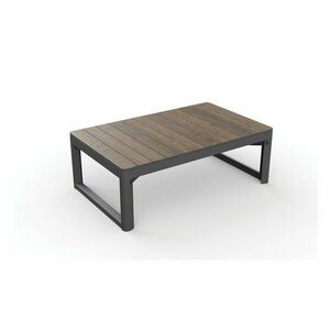 Stolik ogrodowy w dekorze orzecha 71, 5x116 cm Lyon – Keter obraz