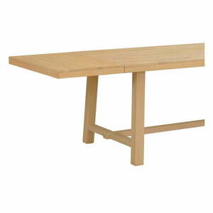 Dodatkowy blat do stołu ze szlifowanego drewna dębowego Rowico Brooklyn obraz