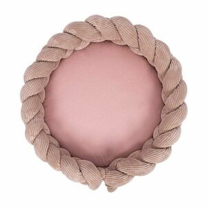 Różowy kokon dla niemowląt 100x100 cm – Meowbaby obraz