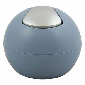 Jasnoniebieski plastikowy kosz na śmieci 1 l Bowl Matt – Spirella obraz