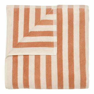 Pomarańczowo-beżowy ręcznik kąpielowy z bawełny organicznej frotte 70x140 cm Arto – Blomus obraz