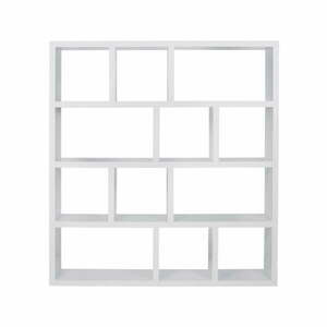 Biały regał 150x159 cm Berlin – TemaHome obraz