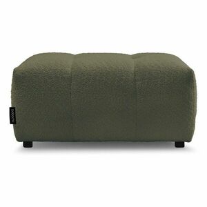 Podnóżek z materiału bouclé w kolorze khaki Roxelane – Bobochic Paris obraz