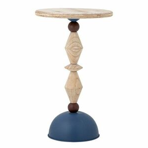 Okrągły stolik z litego drewna jodłowego ø 30 cm Mannelli – Bloomingville obraz