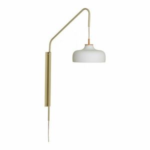 Biało-beżowy kinkiet do kontaktu ø 29 cm Current – Hübsch obraz