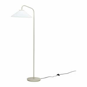 Kremowa lampa stojąca ze szklanym kloszem (wysokość 158 cm) Solid – Hübsch obraz