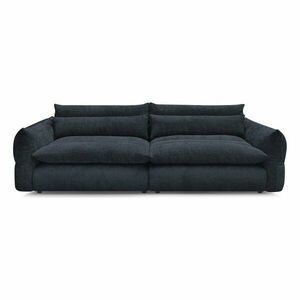 Ciemnoniebieska sofa z tkaniny szenilowej 276 cm Neil – Bobochic Paris obraz