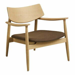 Brązowy fotel Olvera – House Nordic obraz