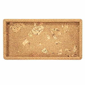 Korkowa taca 14.5x28 cm Querco – ZicZac obraz