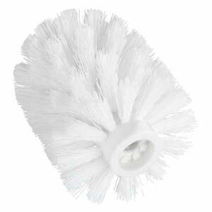 Biała zapasowa głowica do szczotki do WC Wenko, ø 7, 5 cm obraz