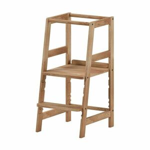Pomocnik kuchenny dla dzieci z litego drewna dębowego w naturalnym kolorze Forrest – Vipack obraz