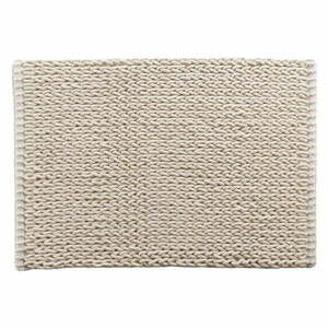 Beżowy dywanik łazienkowy 50x80 cm Isalis – douceur d'intérieur obraz
