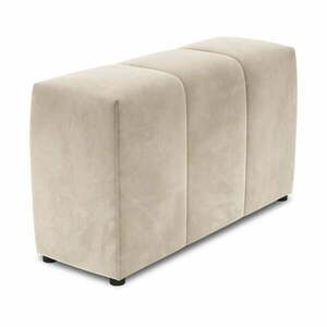 Beżowy podłokietnik do sofy modułowej Rome - Cosmopolitan Design obraz