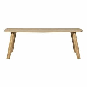 Stół z litego drewna dębowego 100x220 cm Tablo – WOOOD obraz